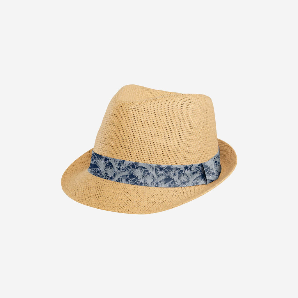 Dallas Cowboys Trilby Straw Hat FOCO - FOCO.com