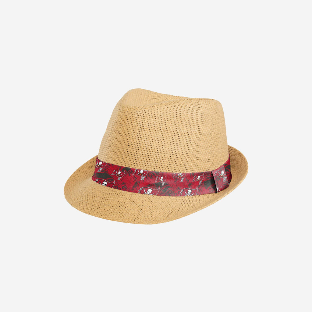 Tampa Bay Buccaneers Trilby Straw Hat FOCO - FOCO.com