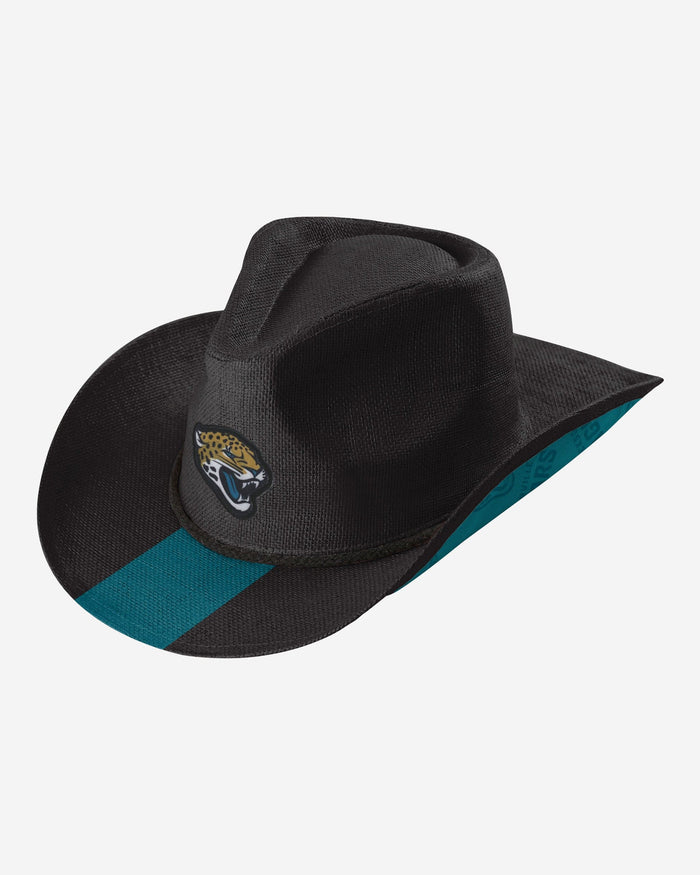 Jacksonville Jaguars Team Stripe Cowboy Hat FOCO - FOCO.com