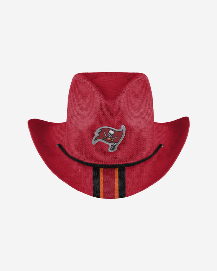 Tampa Bay Buccaneers Team Stripe Cowboy Hat FOCO - FOCO.com