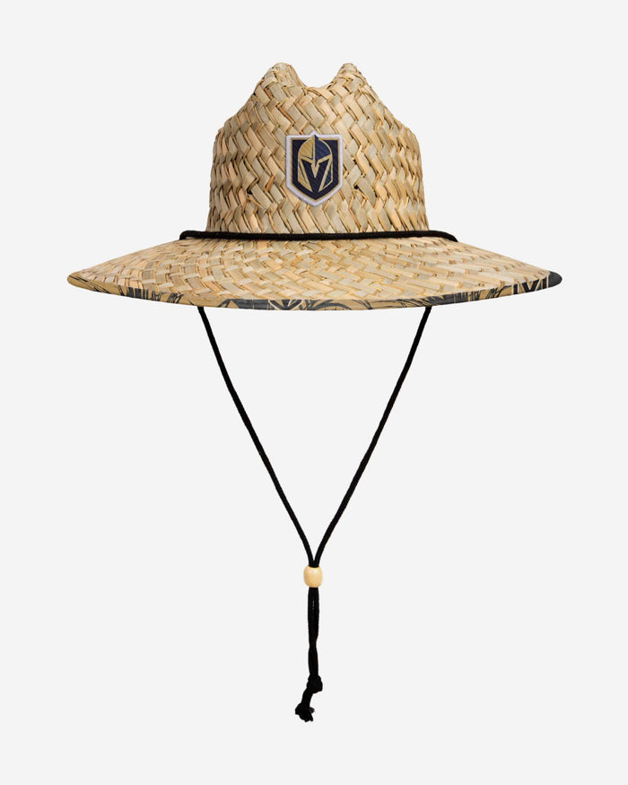 Vegas Golden Knights Floral Straw Hat FOCO - FOCO.com