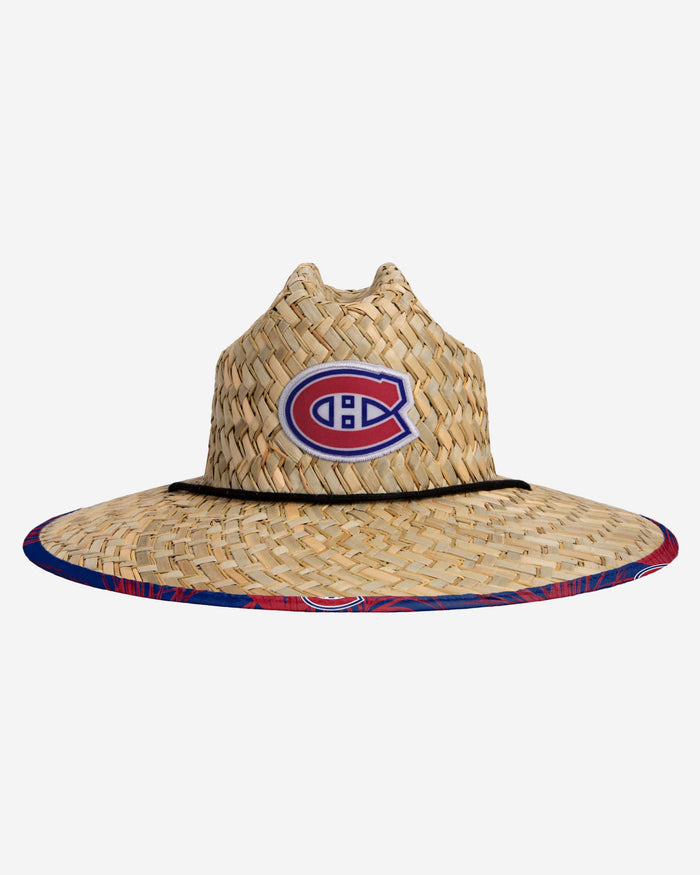 Montreal Canadiens Floral Straw Hat FOCO - FOCO.com