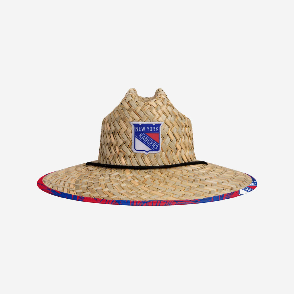 New York Rangers Floral Straw Hat FOCO - FOCO.com