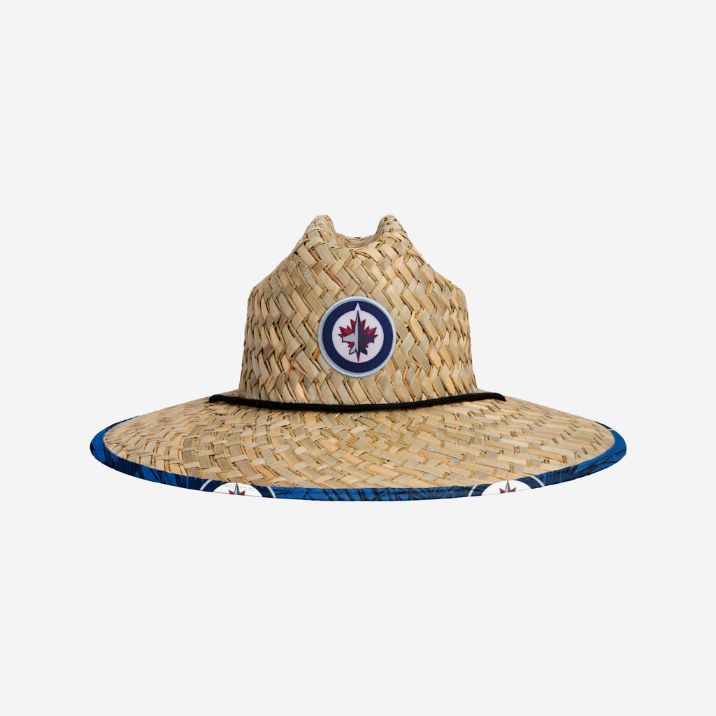 Winnipeg Jets Floral Straw Hat FOCO - FOCO.com