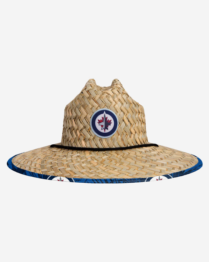 Winnipeg Jets Floral Straw Hat FOCO - FOCO.com