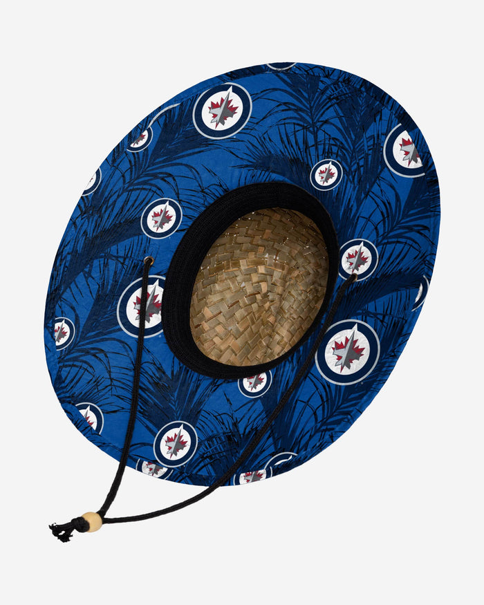 Winnipeg Jets Floral Straw Hat FOCO - FOCO.com