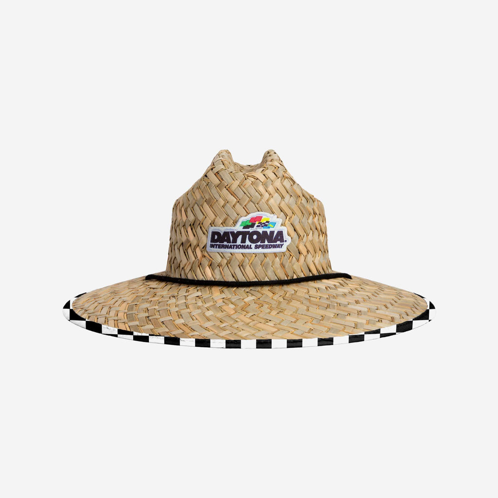 NASCAR Daytona 500 Floral Straw Hat FOCO - FOCO.com