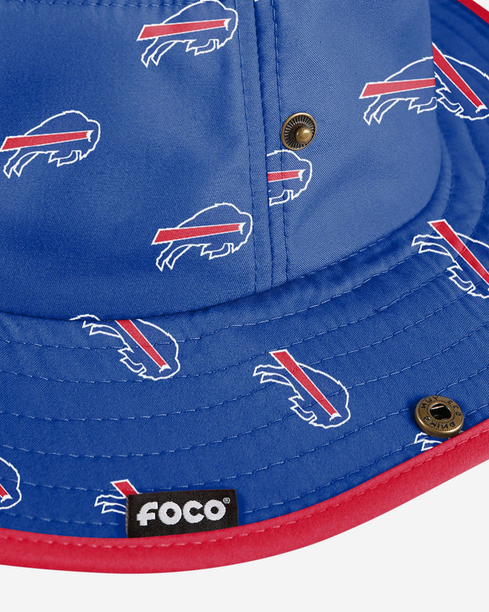 Buffalo Bills Womens Mini Print Hybrid Boonie Hat FOCO - FOCO.com