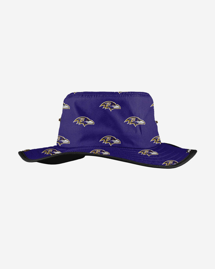 Baltimore Ravens Womens Mini Print Hybrid Boonie Hat FOCO - FOCO.com