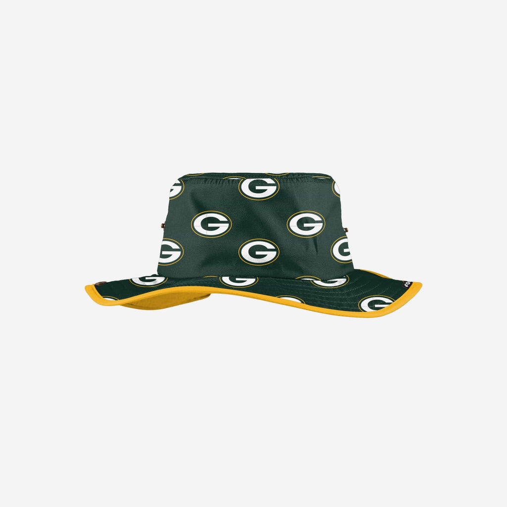 Green Bay Packers Womens Mini Print Hybrid Boonie Hat FOCO - FOCO.com