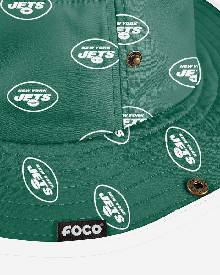 New York Jets Womens Mini Print Hybrid Boonie Hat FOCO - FOCO.com