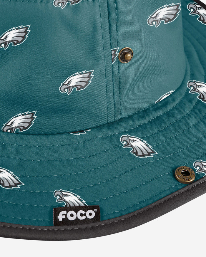 Philadelphia Eagles Womens Mini Print Hybrid Boonie Hat FOCO - FOCO.com