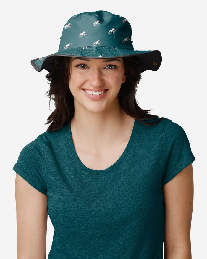 Philadelphia Eagles Womens Mini Print Hybrid Boonie Hat FOCO - FOCO.com