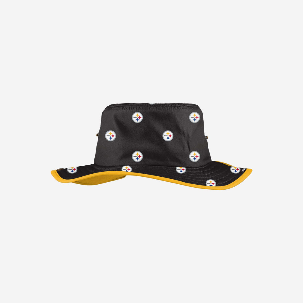 Pittsburgh Steelers Womens Mini Print Hybrid Boonie Hat FOCO - FOCO.com