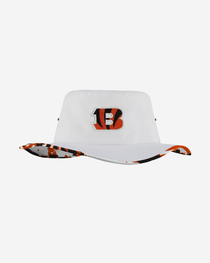 Cincinnati Bengals Womens White Hybrid Boonie Hat FOCO - FOCO.com