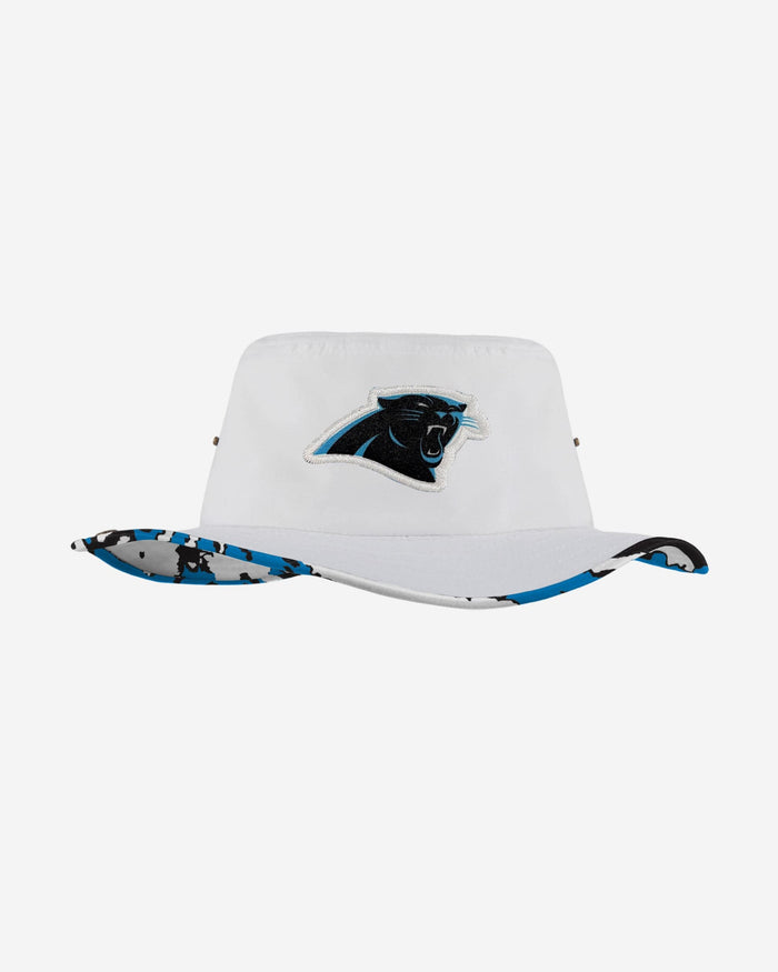 Carolina Panthers Womens White Hybrid Boonie Hat FOCO - FOCO.com