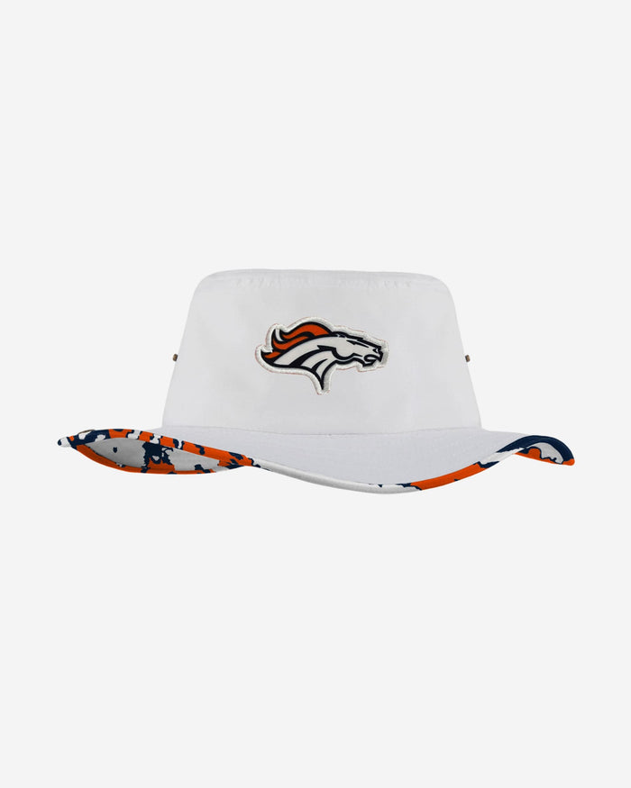 Denver Broncos Womens White Hybrid Boonie Hat FOCO - FOCO.com