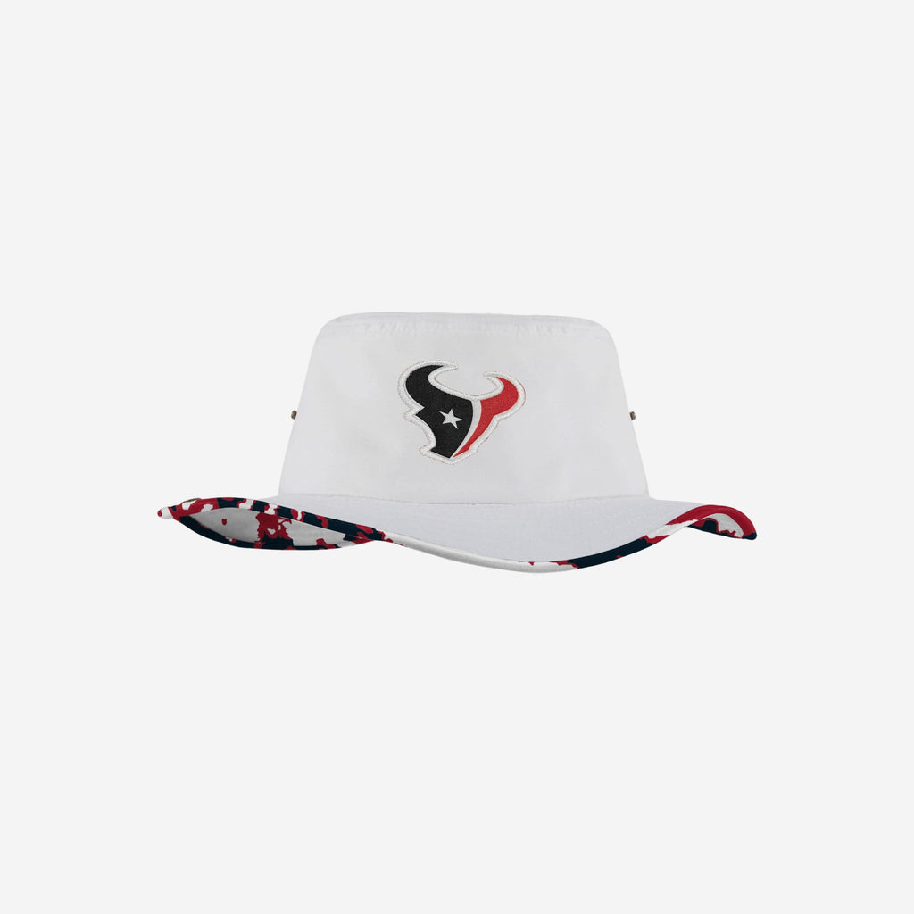 Houston Texans Womens White Hybrid Boonie Hat FOCO - FOCO.com