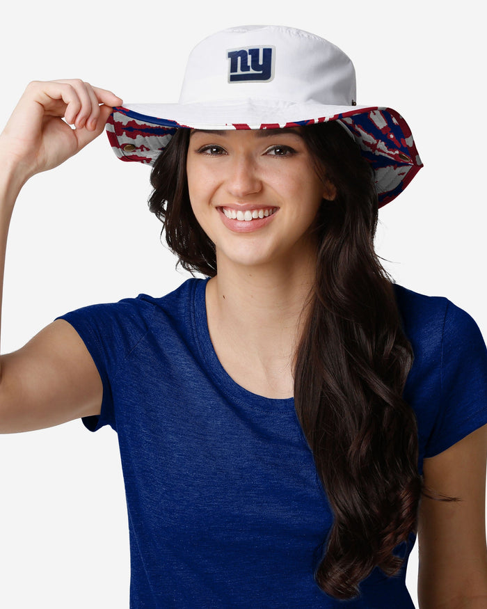 New York Giants Womens White Hybrid Boonie Hat FOCO - FOCO.com