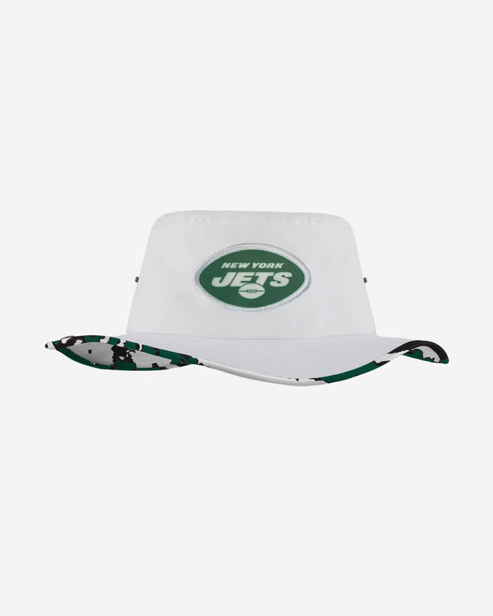 New York Jets Womens White Hybrid Boonie Hat FOCO - FOCO.com