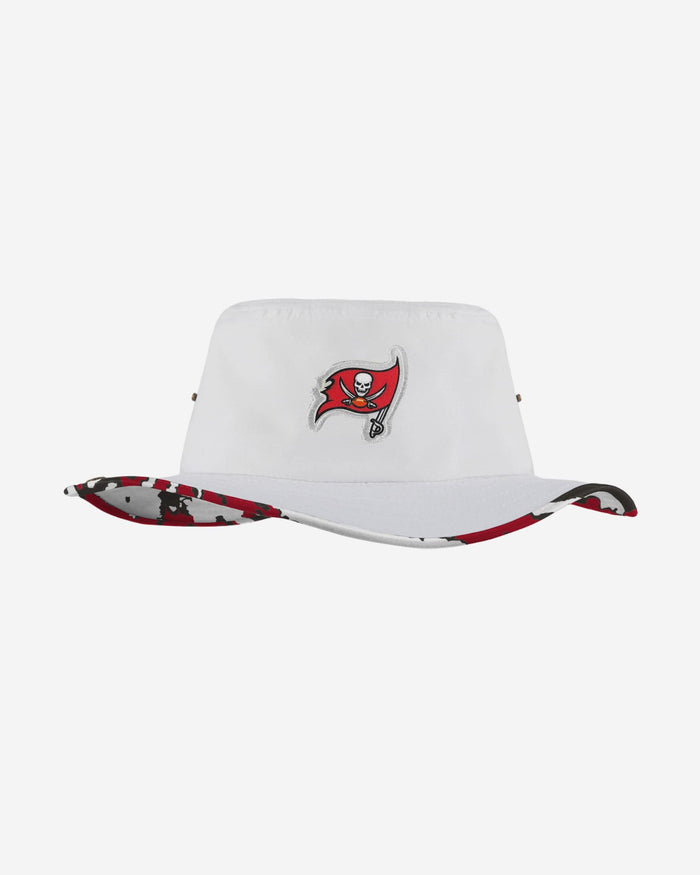 Tampa Bay Buccaneers Womens White Hybrid Boonie Hat FOCO - FOCO.com