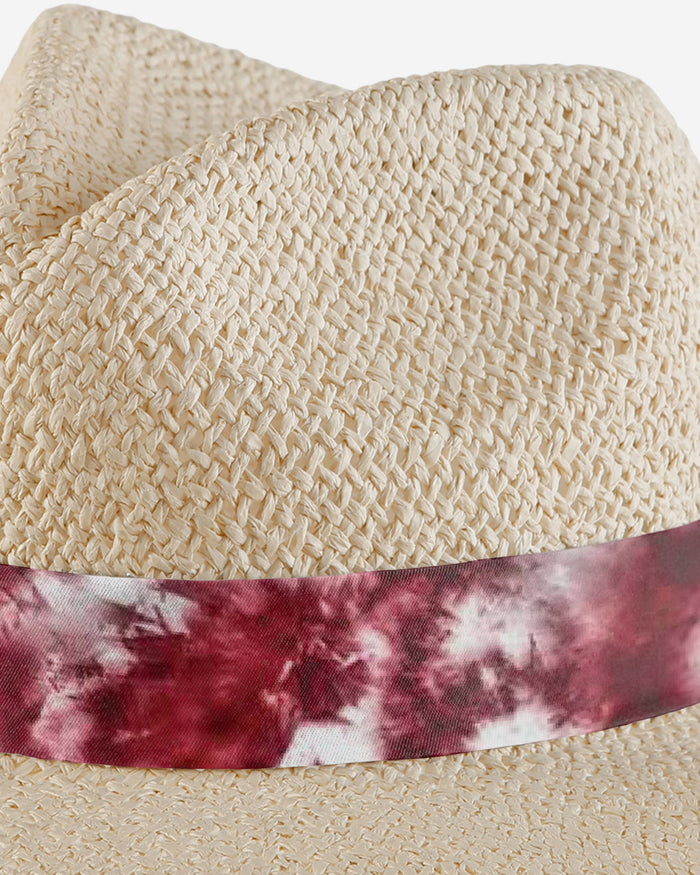 Arizona Cardinals Womens Tie-Dye Ribbon Straw Hat FOCO - FOCO.com