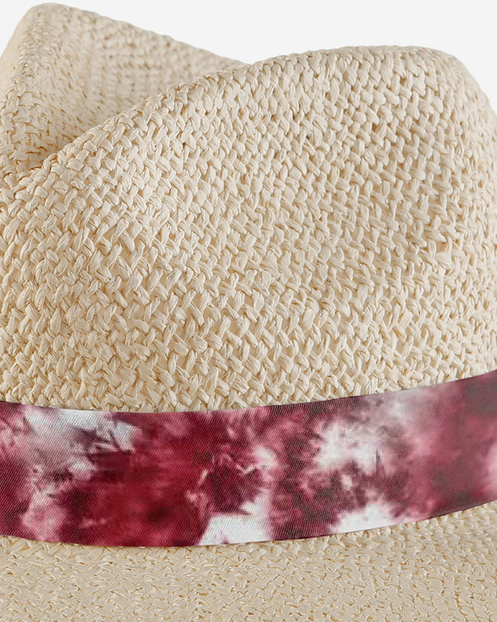 San Francisco 49ers Womens Tie-Dye Ribbon Straw Hat FOCO - FOCO.com