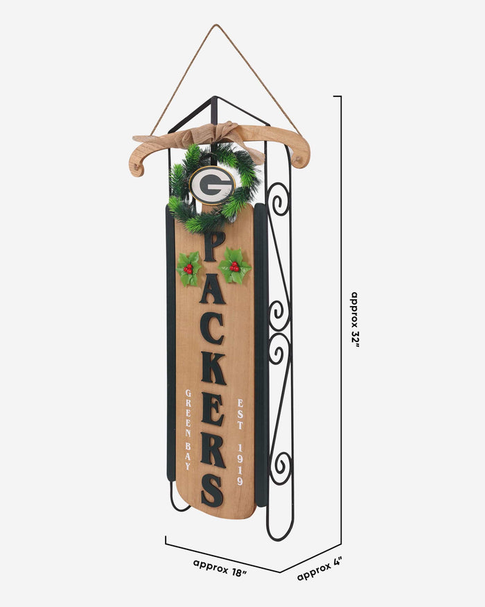 Green Bay Packers Light Up Sled FOCO - FOCO.com