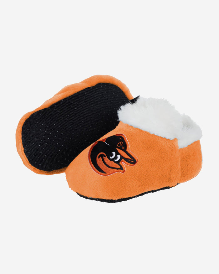 Baltimore Orioles Logo Baby Bootie Slipper FOCO - FOCO.com