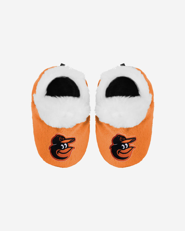 Baltimore Orioles Logo Baby Bootie Slipper FOCO - FOCO.com