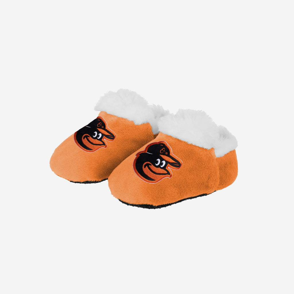 Baltimore Orioles Logo Baby Bootie Slipper FOCO 0-3 mo - FOCO.com