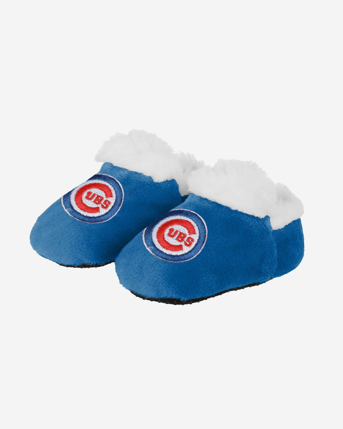 Chicago Cubs Logo Baby Bootie Slipper FOCO 0-3 mo - FOCO.com