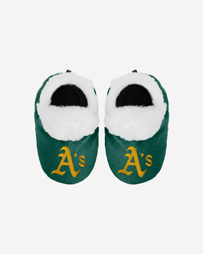 Oakland Athletics Logo Baby Bootie Slipper FOCO - FOCO.com