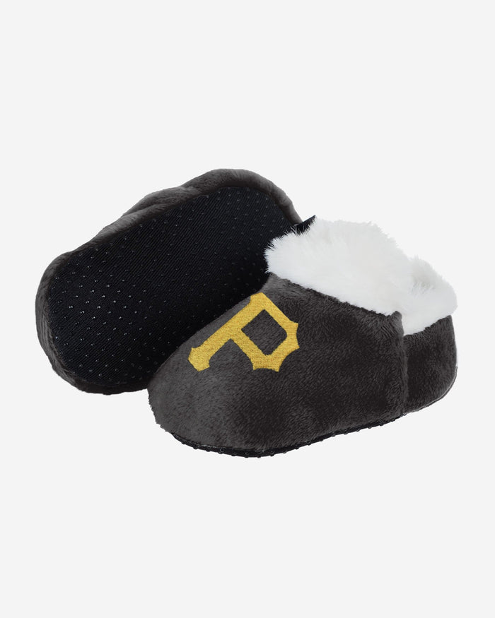 Pittsburgh Pirates Logo Baby Bootie Slipper FOCO - FOCO.com