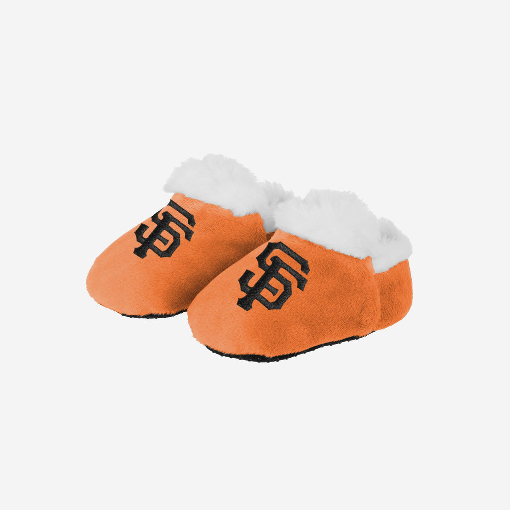 San Francisco Giants Logo Baby Bootie Slipper FOCO 0-3 mo - FOCO.com