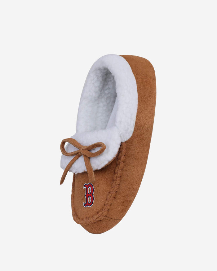 Boston Red Sox Youth Moccasin Slipper FOCO - FOCO.com