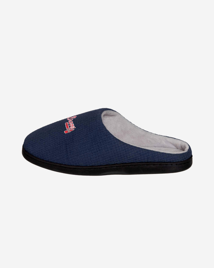 Atlanta Braves Memory Foam Slide Slipper FOCO - FOCO.com