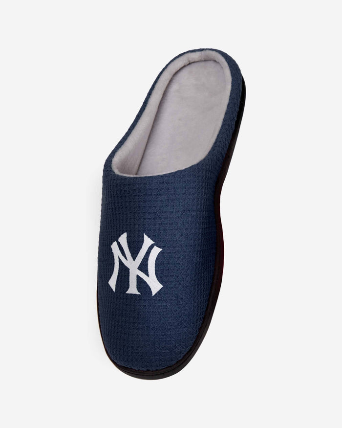 New York Yankees Memory Foam Slide Slipper FOCO - FOCO.com