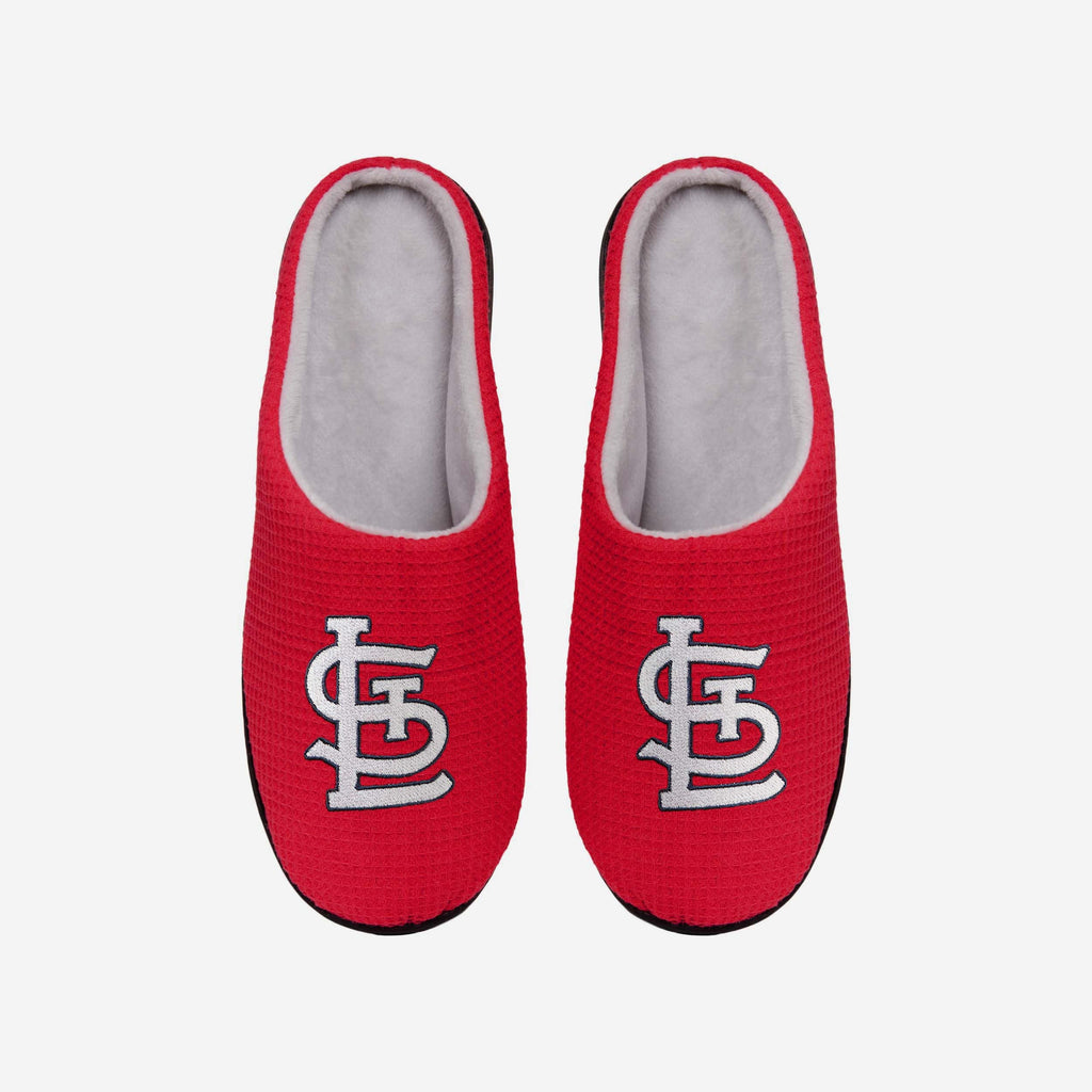 St Louis Cardinals Memory Foam Slide Slipper FOCO S - FOCO.com