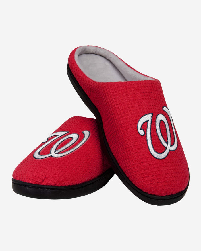 Washington Nationals Memory Foam Slide Slipper FOCO - FOCO.com