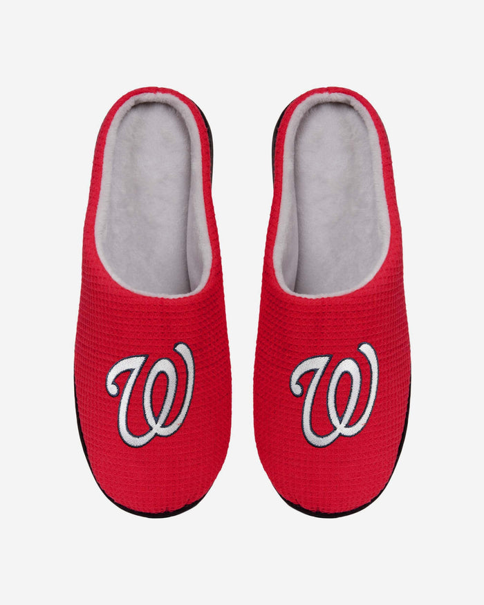 Washington Nationals Memory Foam Slide Slipper FOCO S - FOCO.com