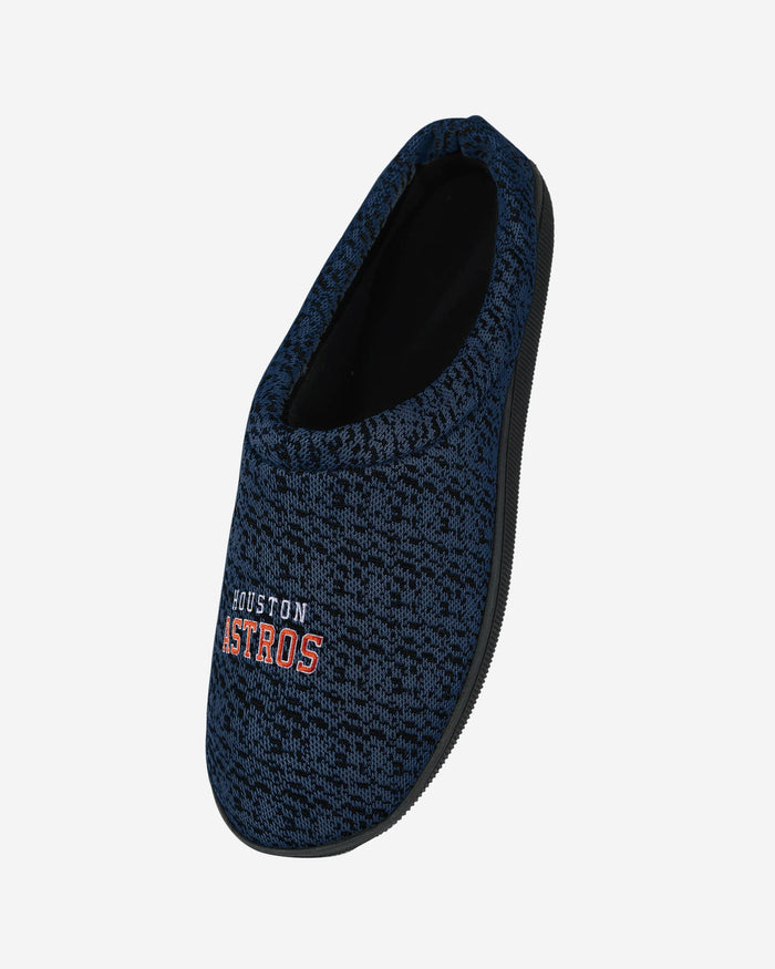 Houston Astros Poly Knit Cup Sole Slipper FOCO - FOCO.com