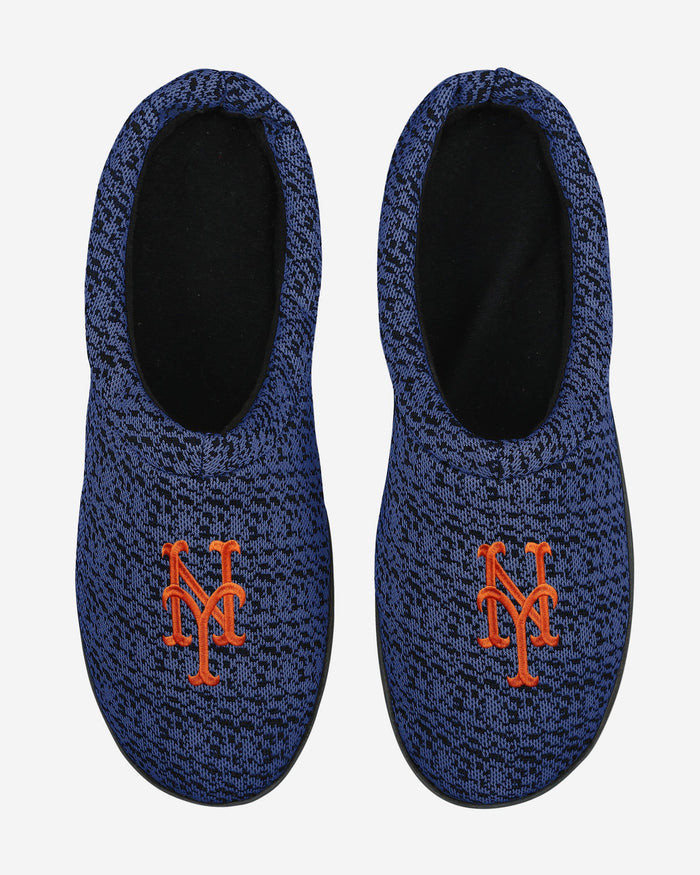 New York Mets Poly Knit Cup Sole Slipper FOCO - FOCO.com