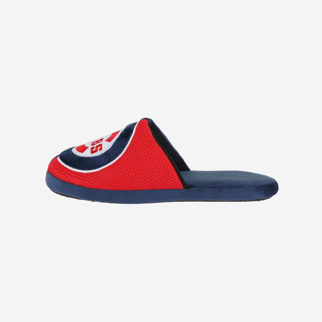 Chicago Cubs Team Logo Staycation Slipper FOCO S - FOCO.com