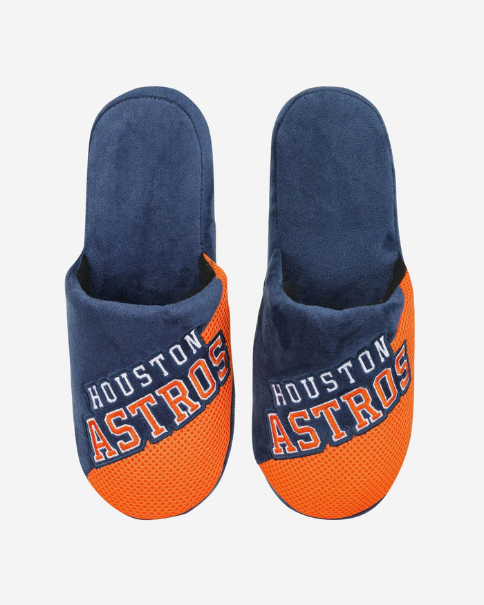 Houston Astros Team Logo Staycation Slipper FOCO - FOCO.com