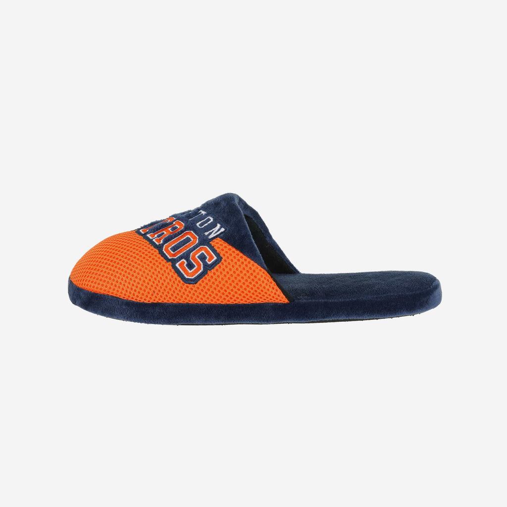 Houston Astros Team Logo Staycation Slipper FOCO S - FOCO.com