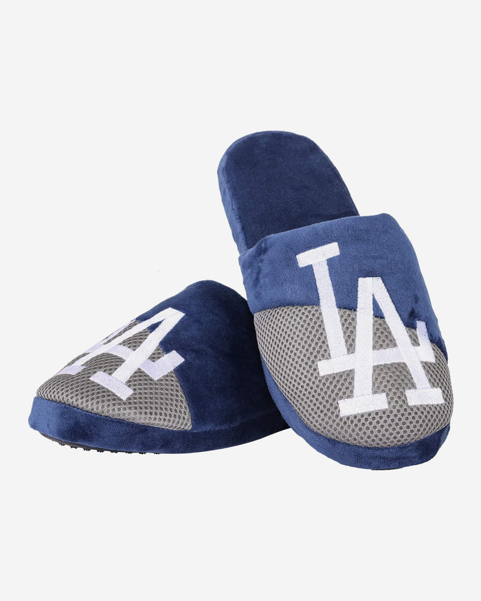 Los Angeles Dodgers Team Logo Staycation Slipper FOCO - FOCO.com