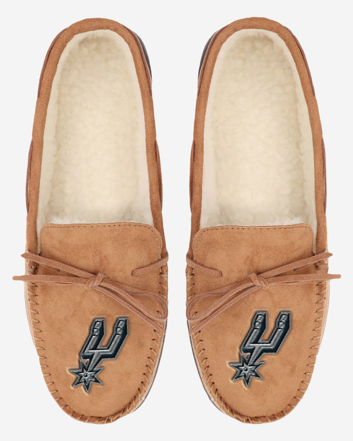 San Antonio Spurs Moccasin Slipper FOCO - FOCO.com