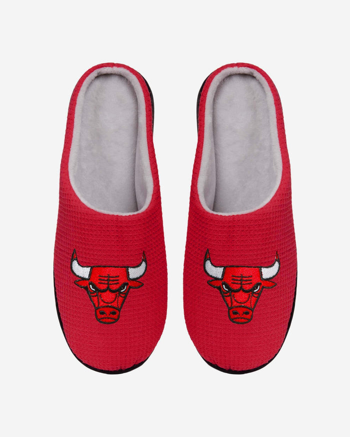 Chicago Bulls Memory Foam Slide Slipper FOCO S - FOCO.com