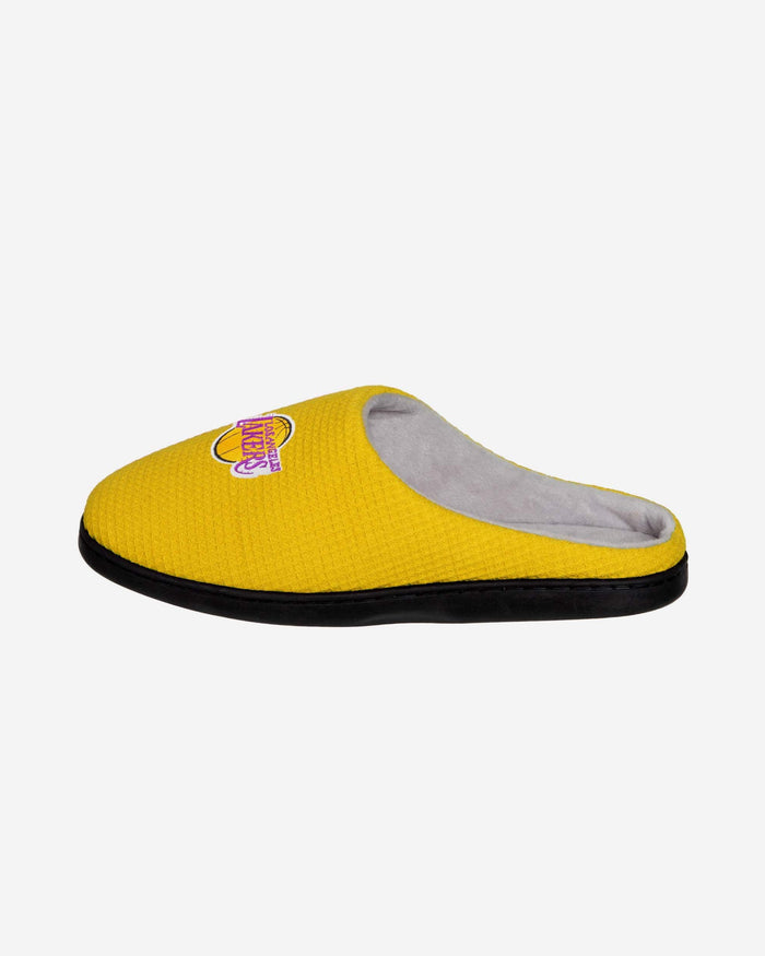 Los Angeles Lakers Memory Foam Slide Slipper FOCO - FOCO.com